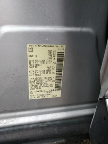5N1AZ2MH0HN117514 Nissan MURANO S