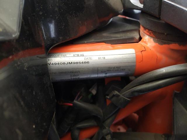 2018 KTM 1090 ADVEN - VBKV49408JM985486