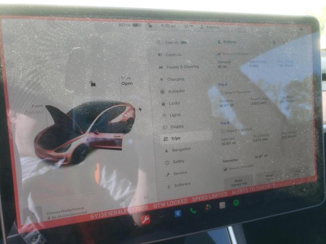 5YJ3E1EB4LF637803 Tesla MODEL 3