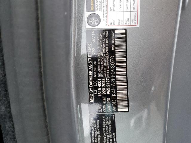 2015 MERCEDES-BENZ SLK 250 - WDDPK4HA2FF098070