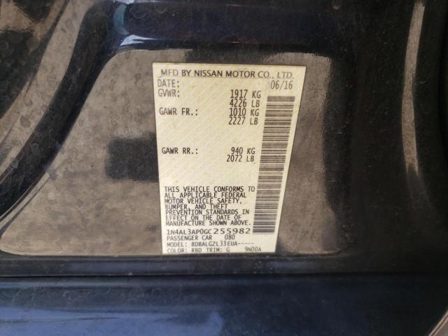 1N4AL3AP0GC255982 Nissan ALTIMA 2.5
