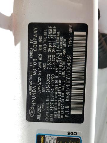 2022 HYUNDAI PALISADE C - KM8R74HE8NU354984