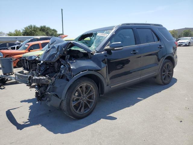 Salvage cars for sale from Copart Orlando, FL: 2019 Ford Explorer XLT