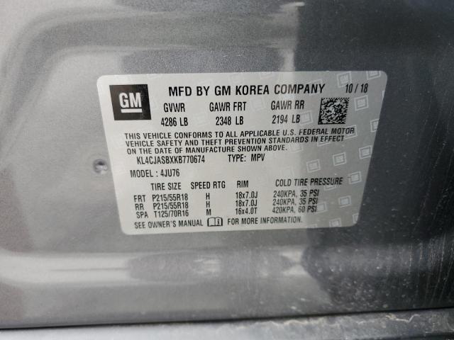 KL4CJASBXKB770674 Buick Encore Preferred