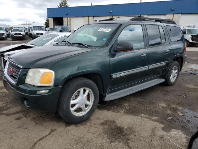 Salvage cars for sale at Woodhaven, MI auction: 2002 GMC Envoy XL