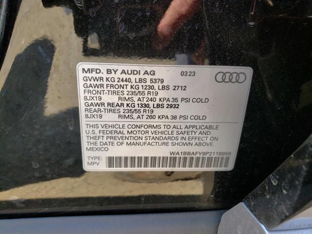 WA1BBAFY9P2118059 2023 AUDI Q5, photo no. 12