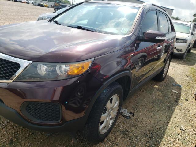 Salvage cars for sale from Copart Mercedes, TX: 2013 KIA Sorento LX
