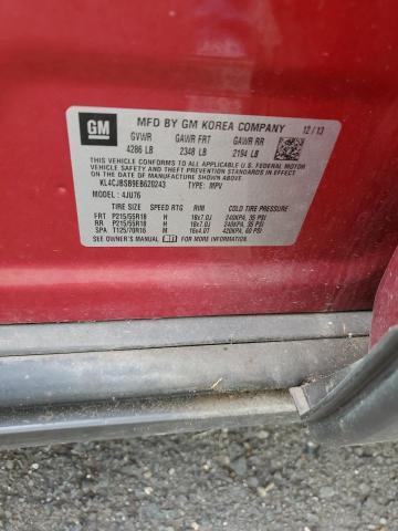 KL4CJBSB9EB620243 Buick Encore Convenience
