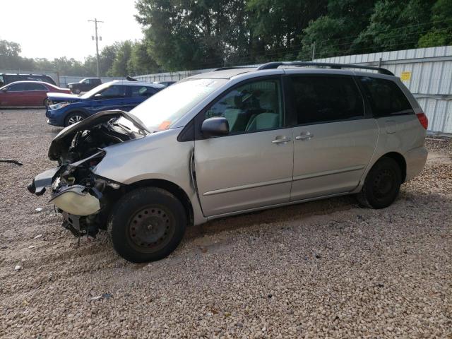Salvage cars for sale from Copart Midway, FL: 2006 Toyota Sienna CE