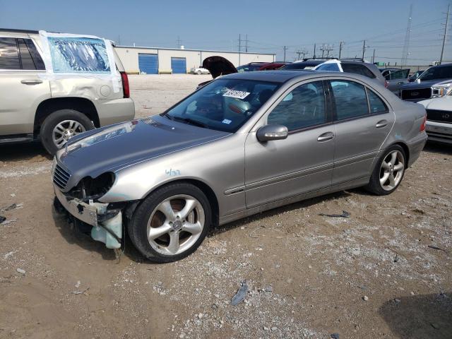 Salvage cars for sale from Copart Haslet, TX: 2004 Mercedes-Benz C 230K Sport Sedan