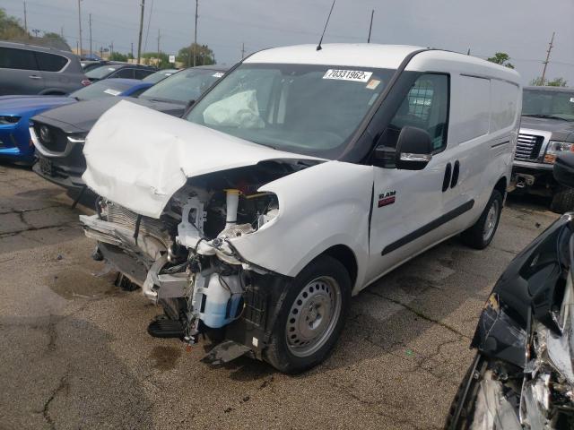 Salvage cars for sale from Copart Dyer, IN: 2022 Dodge RAM Promaster City Tradesman