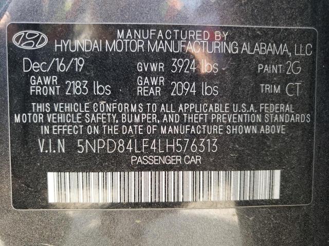 5NPD84LF4LH576313 | 2020 HYUNDAI ELANTRA SE