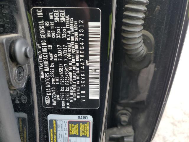 5XYKT4A78EG473312 KIA SORENTO LX