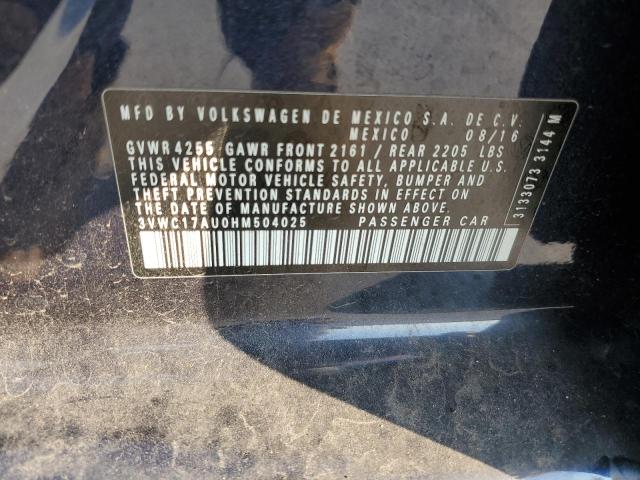 2017 VOLKSWAGEN GOLF SPORT - 3VWC17AU0HM504025