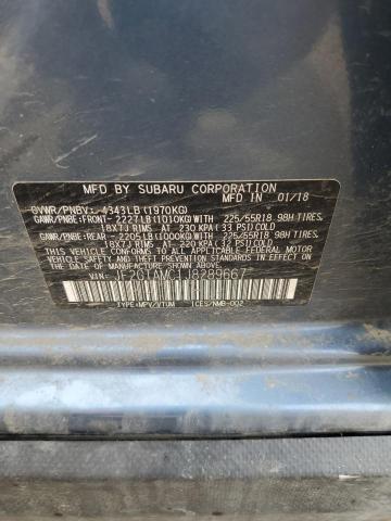 JF2GTAMC1J8289667 Subaru Crosstrek Limited