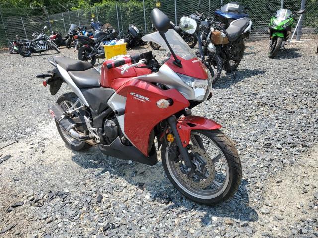 Salvage motorcycles for sale at Baltimore, MD auction: 2012 Honda CBR250 R