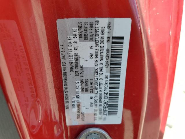2017 FIAT 124 SPIDER - JC1NFAEK2H0110190