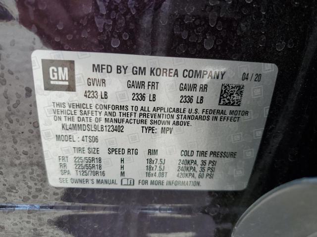 KL4MMDSL9LB123402 Buick Encore Gx Select