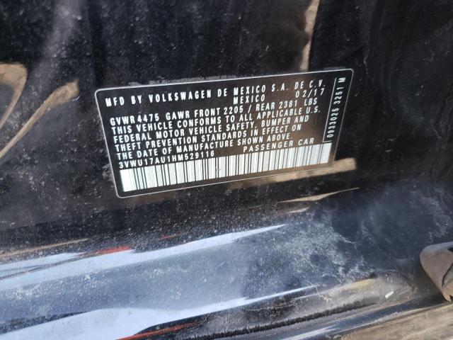 2017 VOLKSWAGEN GOLF SPORT - 3VWU17AU1HM529116