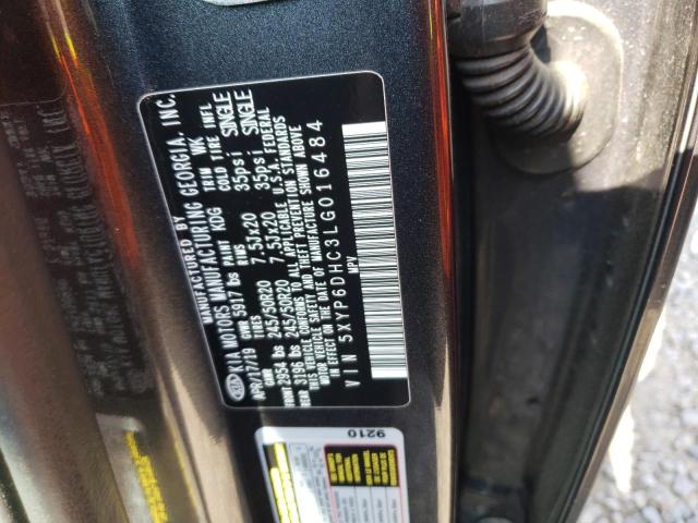 5XYP6DHC3LG016484 KIA Telluride S