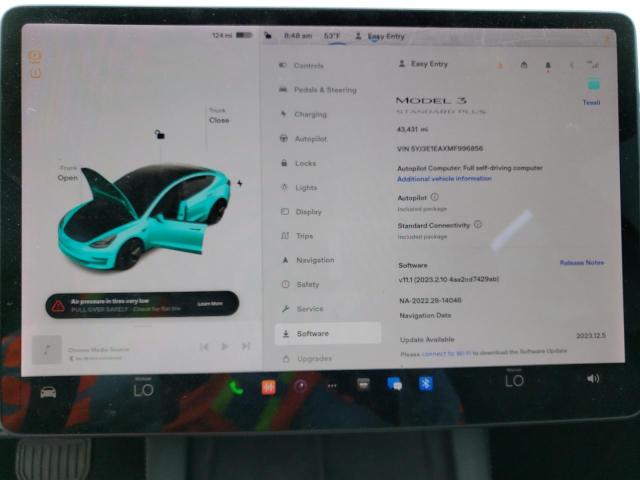 5YJ3E1EAXMF996856 Tesla MODEL 3