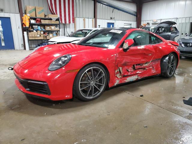 Salvage cars for sale from Copart West Mifflin, PA: 2020 Porsche 911 Carrera