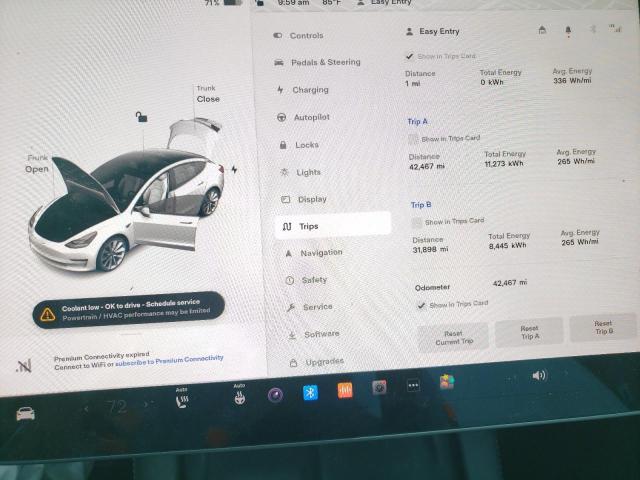 5YJ3E1EB4MF070980 Tesla MODEL 3