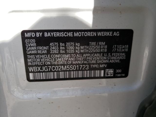 WBXJG7C02M5S01723 BMW X1 Sdrive28i