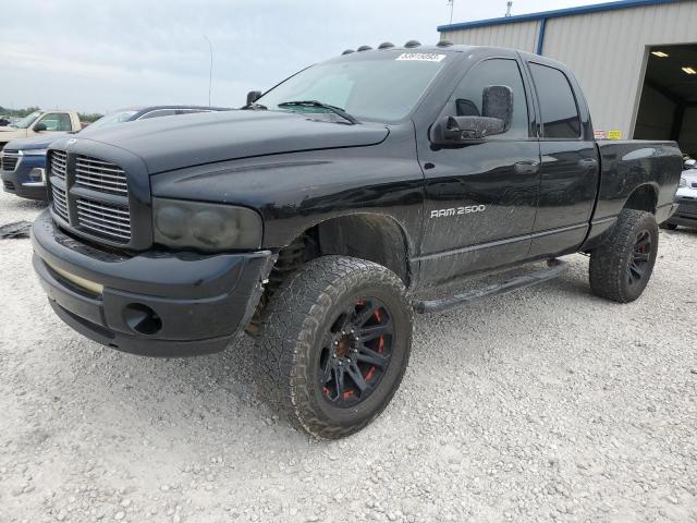 Salvage cars for sale from Copart San Antonio, TX: 2003 Dodge RAM 2500 ST