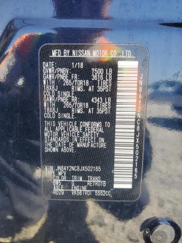 JN8AY2NC8JX502165 Nissan ARMADA SV