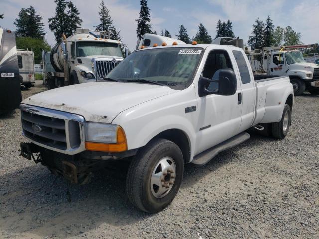 Salvage cars for sale from Copart Graham, WA: 1999 Ford F350 Super Duty