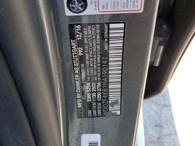 WDDZF4KB1HA190141 Mercedes-Benz E 300 4matic