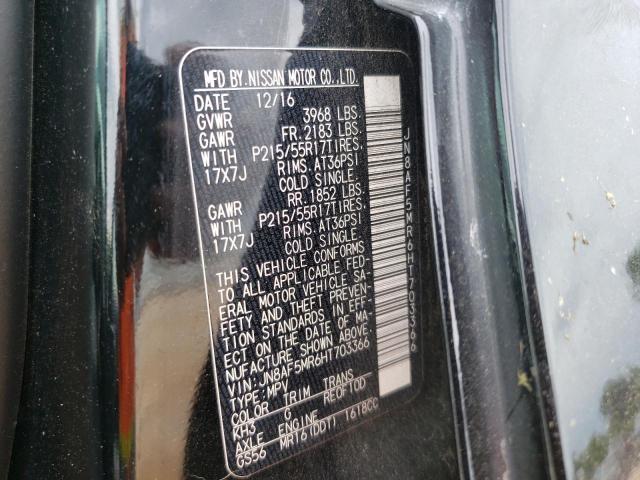 2017 NISSAN JUKE S - JN8AF5MR6HT703366