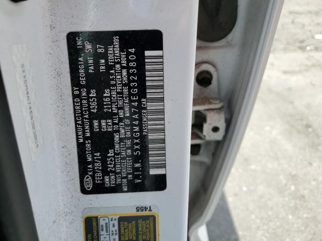 5XXGM4A74EG323804 KIA Optima Lx