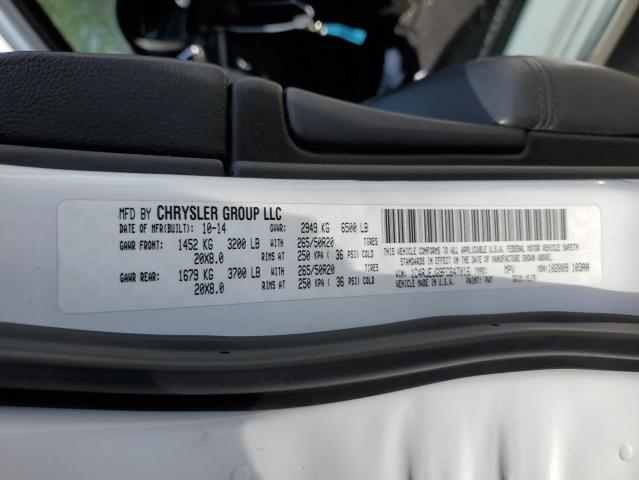 1C4RJEJG9FC647016 Jeep Grand Cherokee Summit