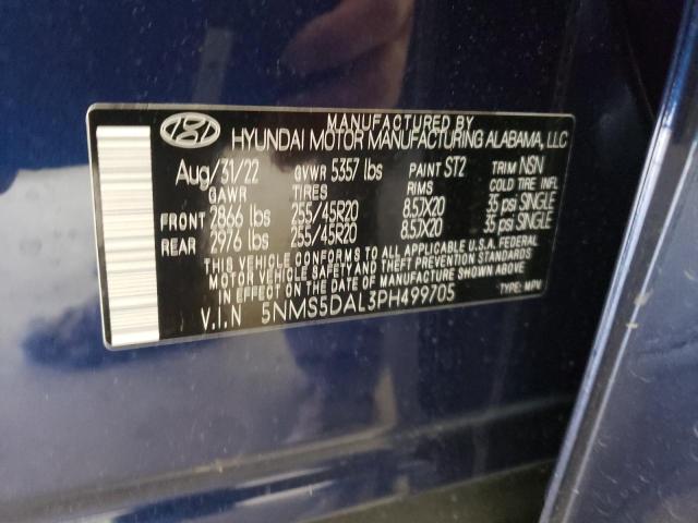 2023 HYUNDAI SANTA FE C 5NMS5DAL3PH499705