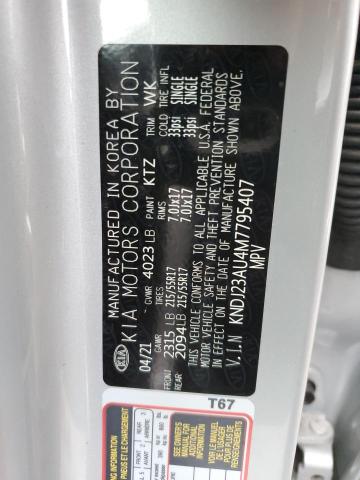 KNDJ23AU4M7795407 KIA SOUL LX