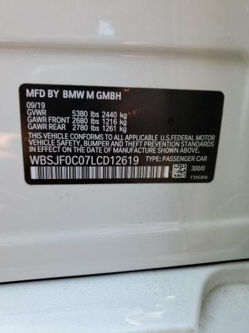 2020 BMW M5 BASE - WBSJF0C07LCD12619