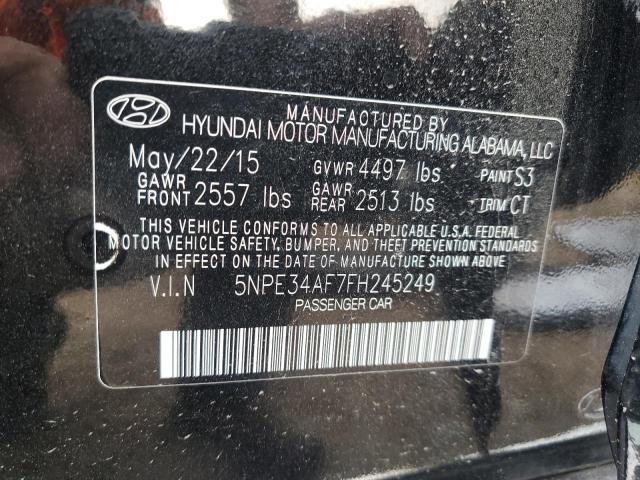 5NPE34AF7FH245249 Hyundai Sonata Sport