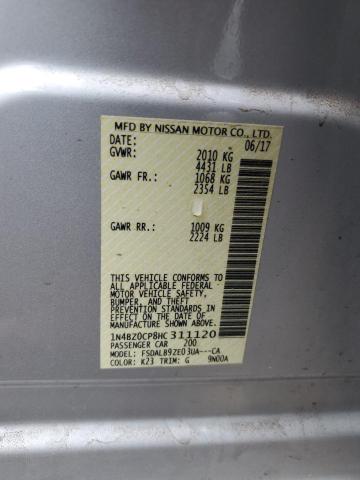 1N4BZ0CP8HC311120 Nissan LEAF S