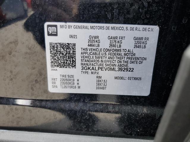 2021 GMC TERRAIN SL - 3GKALPEV0ML392922