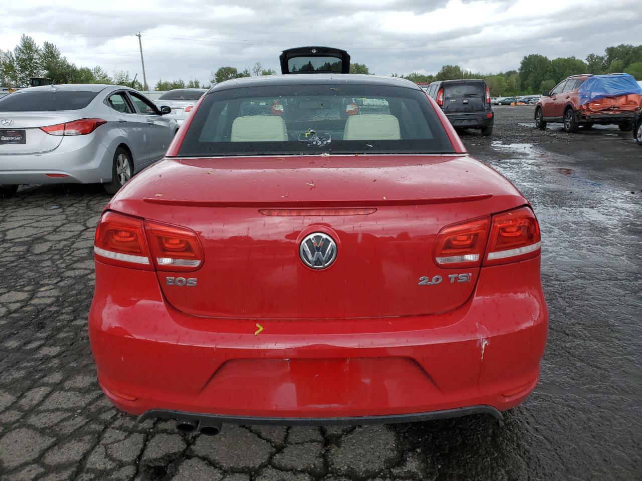 WVWFW8AH8EV000401 2014 Volkswagen Eos Lux