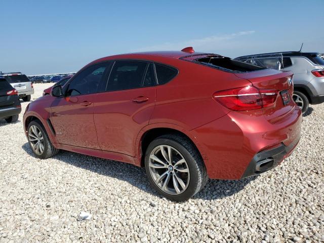  BMW X6 2017 Czerwony