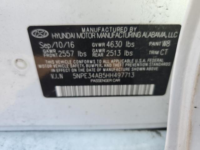 VIN 5NPE34AB5HH497713 2017 Hyundai Sonata, Sport no.12