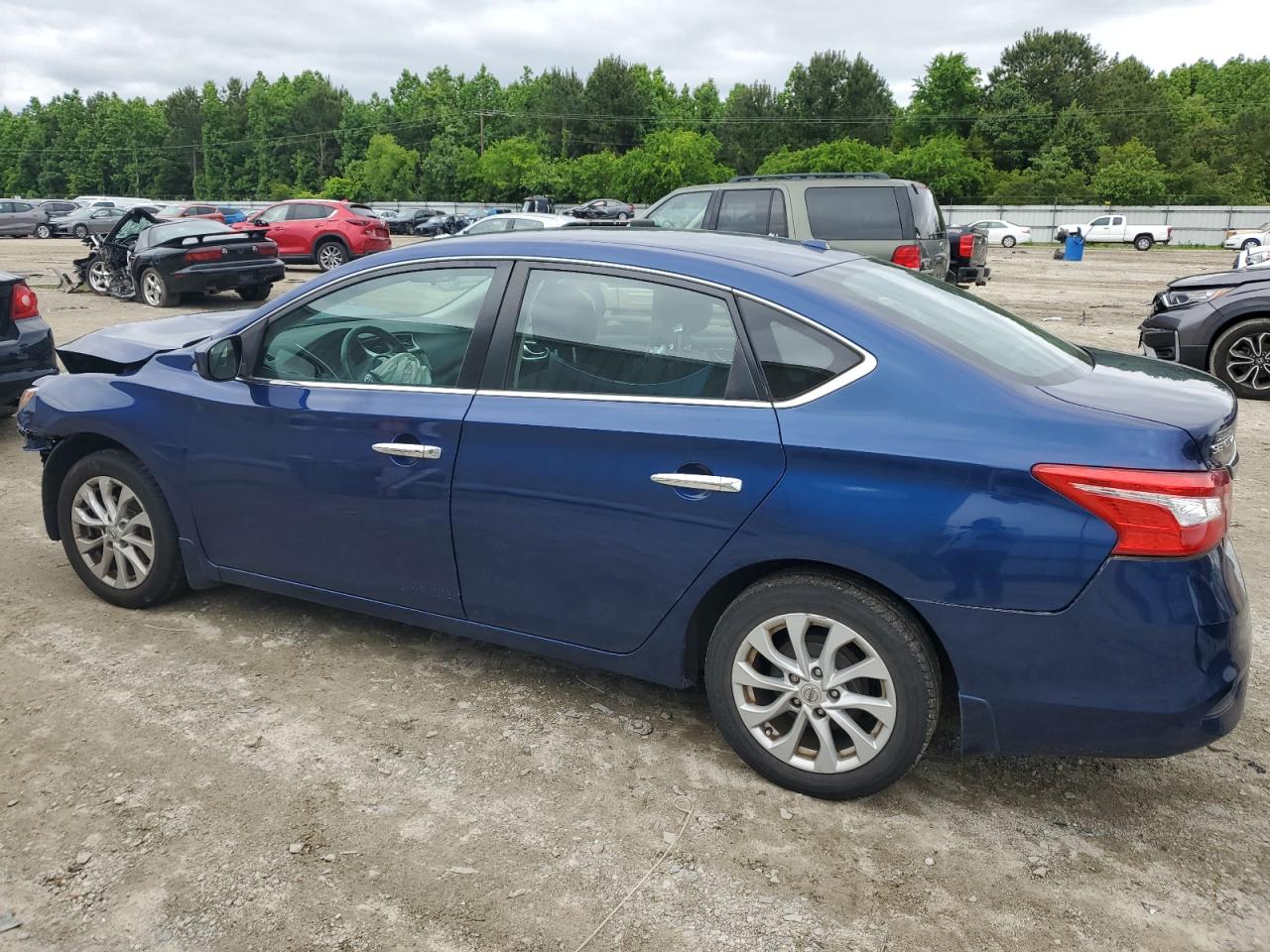 3N1AB7AP9JY302593 2018 Nissan Sentra S