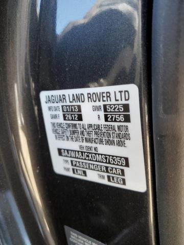 2013 Jaguar Xf R+Speed VIN: SAJWA8JCXDMS76359 Lot: 55196914