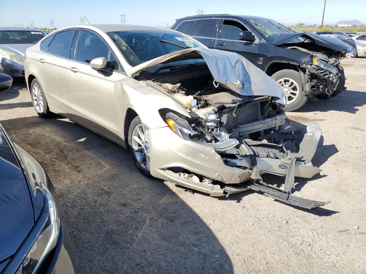 3FA6P0H70HR105582 FORD FUSION 2017