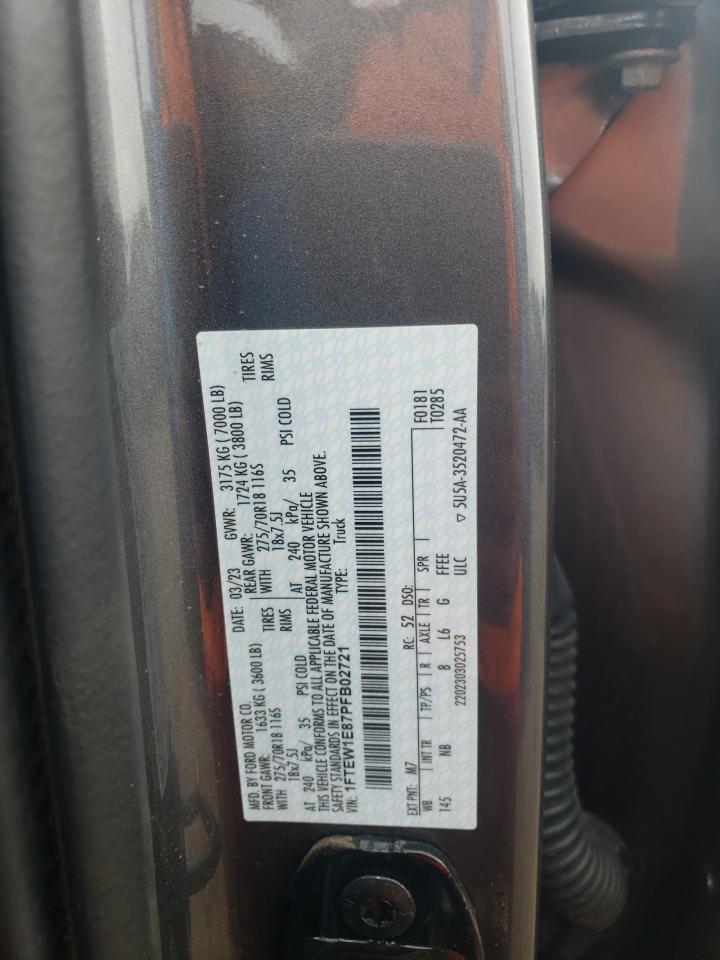 1FTEW1E87PFB02721 FORD F-150 2023