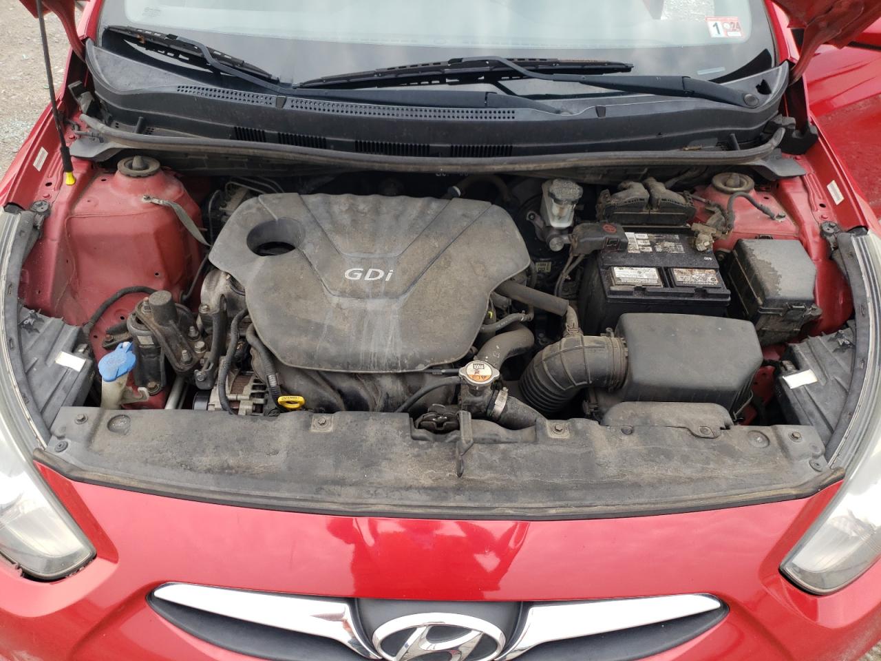 KMHCT5AEXDU079487 2013 Hyundai Accent Gls