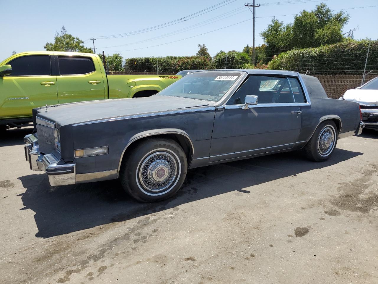 1G6AL5786EE604332 1984 Cadillac Eldorado